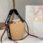 Chloe Small Woody Basket Black